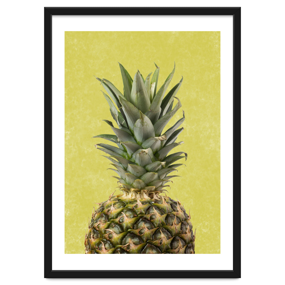 Pineapple Crown, Tropical Summer Fruit Art