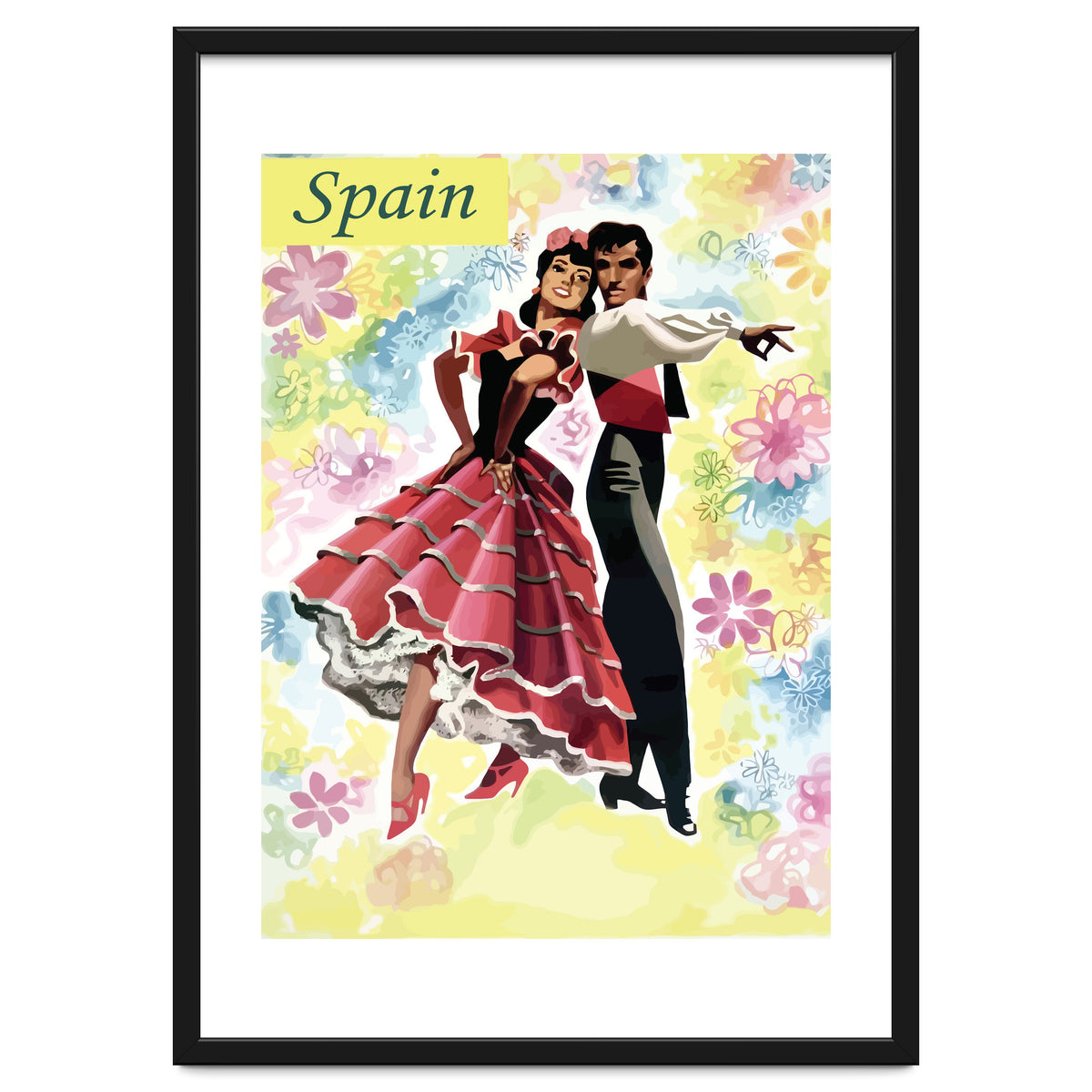 Spain, Dancing Couple