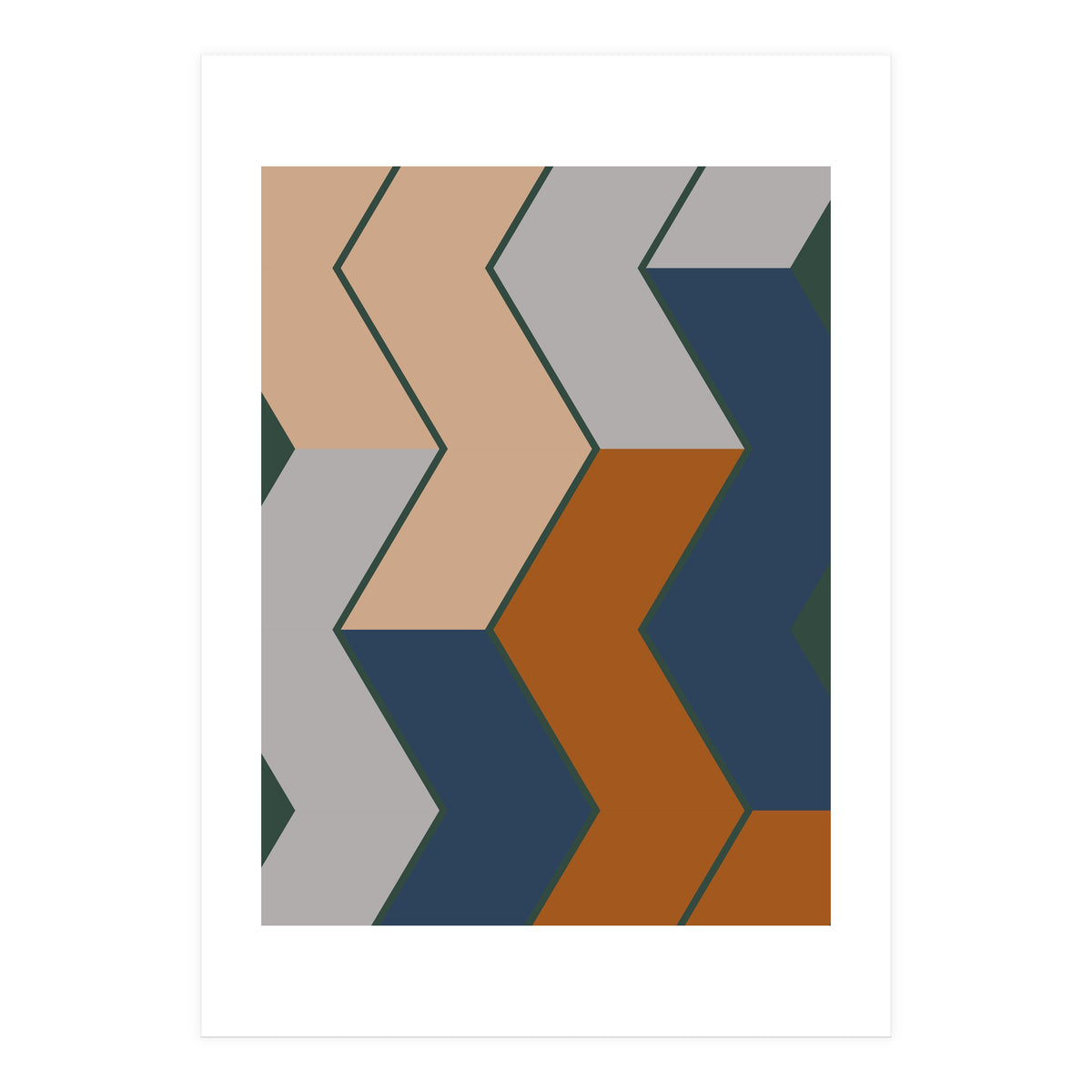 Modern Fall Winter  (Print Only)