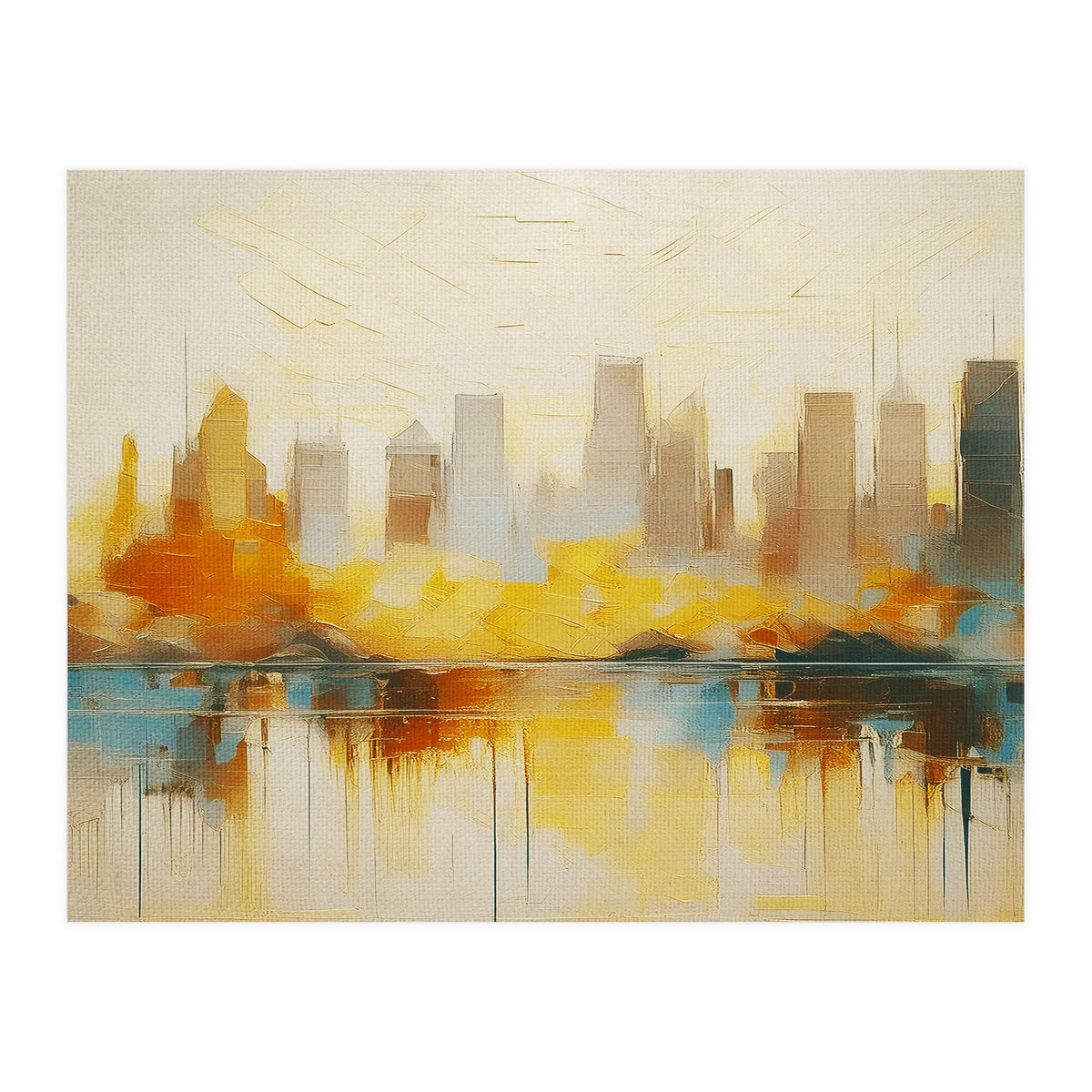 Buildings At Dusk 03 (Print Only)