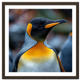King Penguin With Water Droplets On Its Head thumbnail