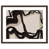 Time oil painting abstract