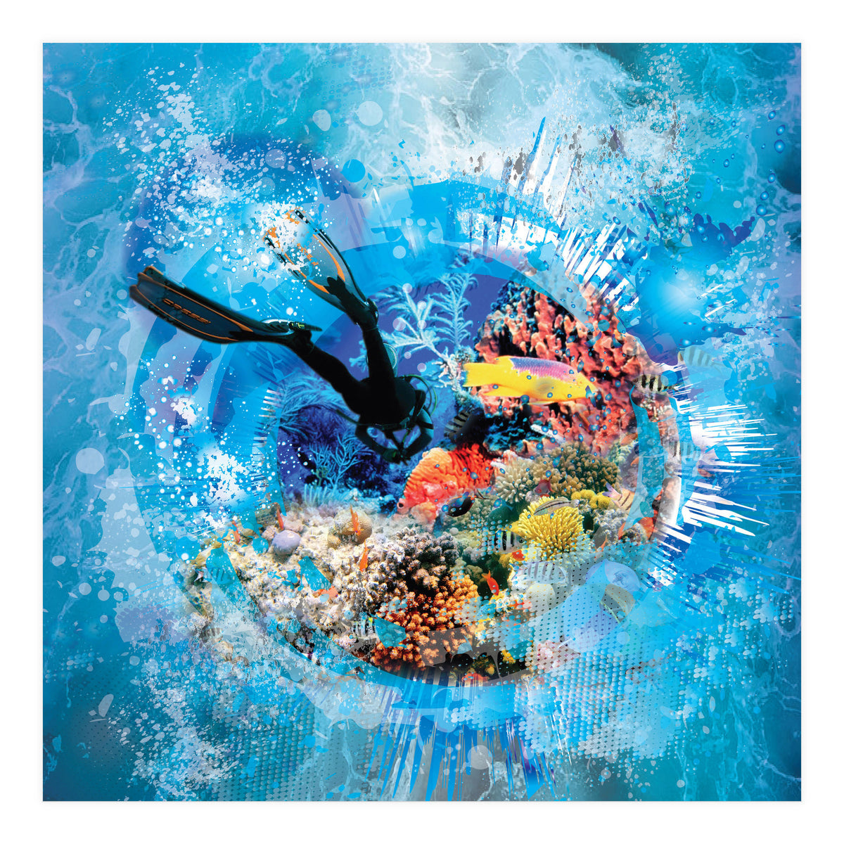 Scuba Diver (Print Only)