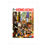 Hong Kong, in People Crowd (Print Only) thumbnail