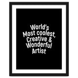 World's most coolest, creative and wonderful artist thumbnail
