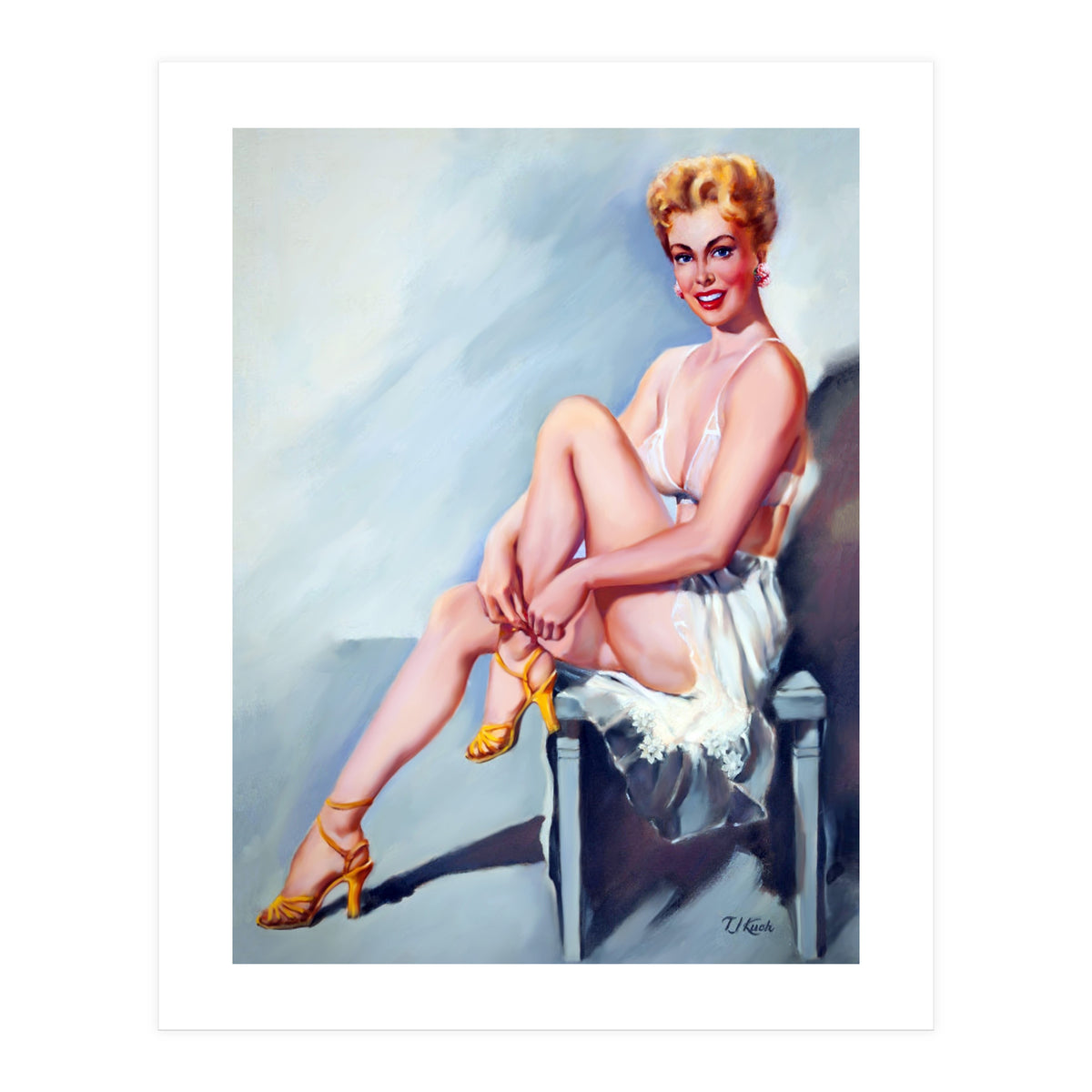 Pinup Ballerina (Print Only)