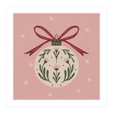 Christmas Flower Globe (Print Only) thumbnail