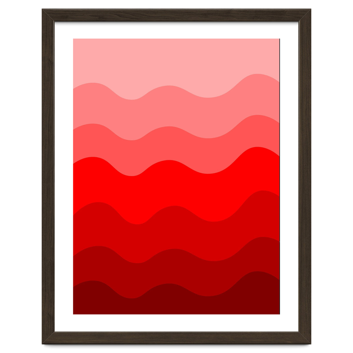 Red gradient design
