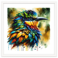 Vibrant Tropical Bird Portrait