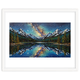 Midnight Mountain Reflection thumbnail