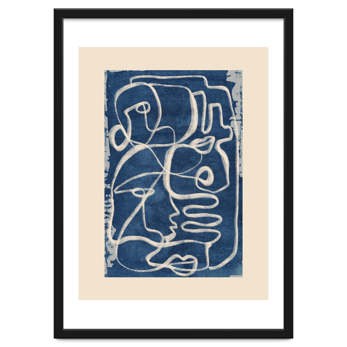 Bound By Line (indigo)