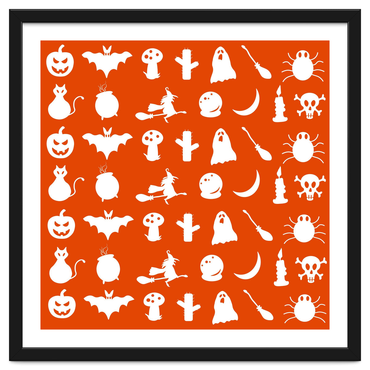 Halloween Icons Pattern