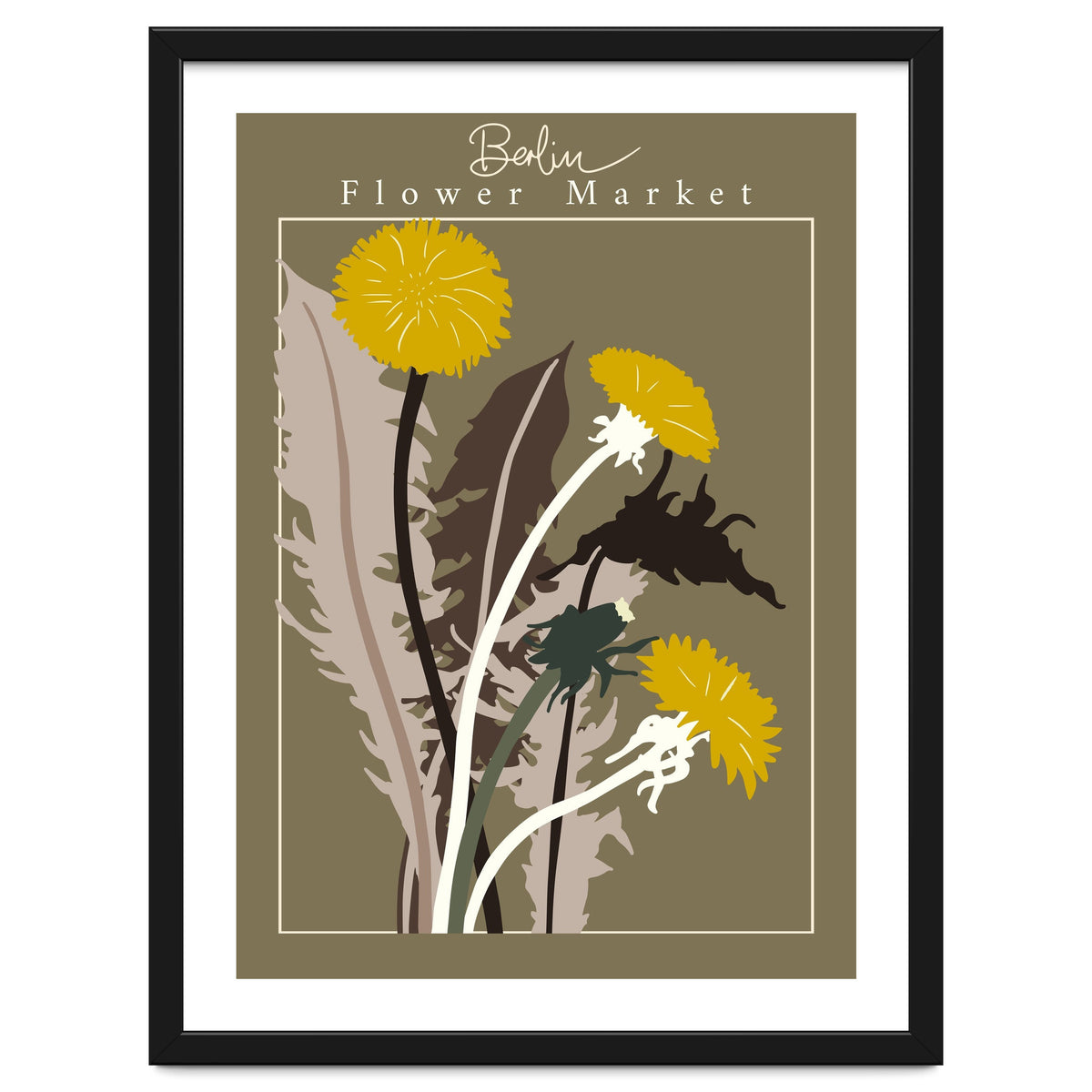 Flower Market Berlin Dandelion