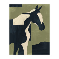 Abstract Minimal Horse 4 (Print Only)