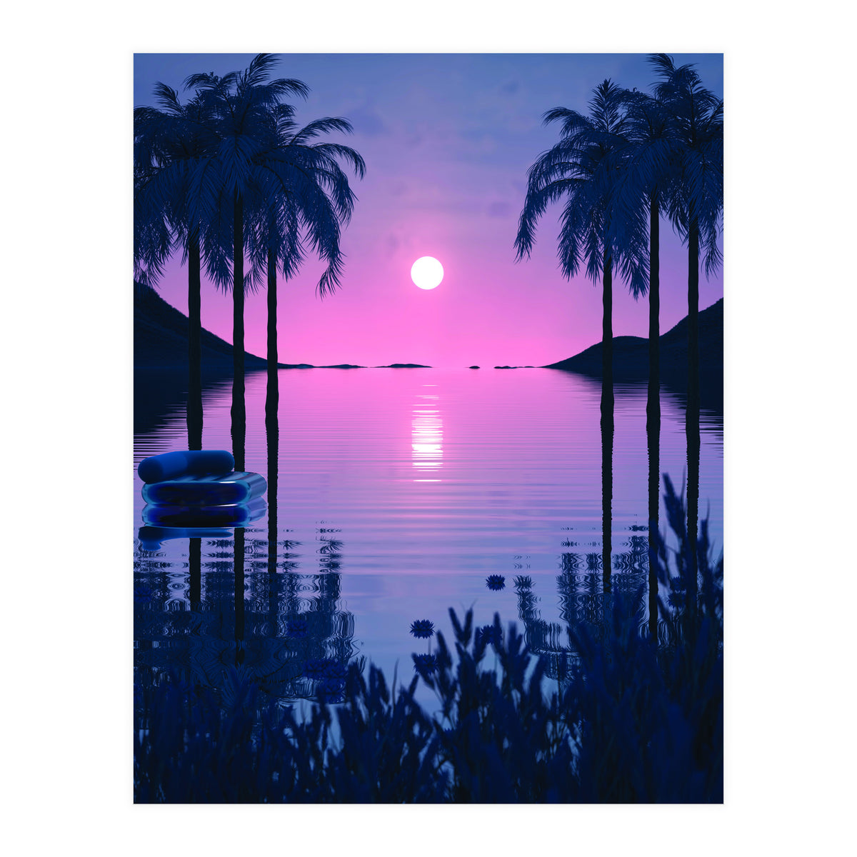 Lost In A Sunset (Print Only)