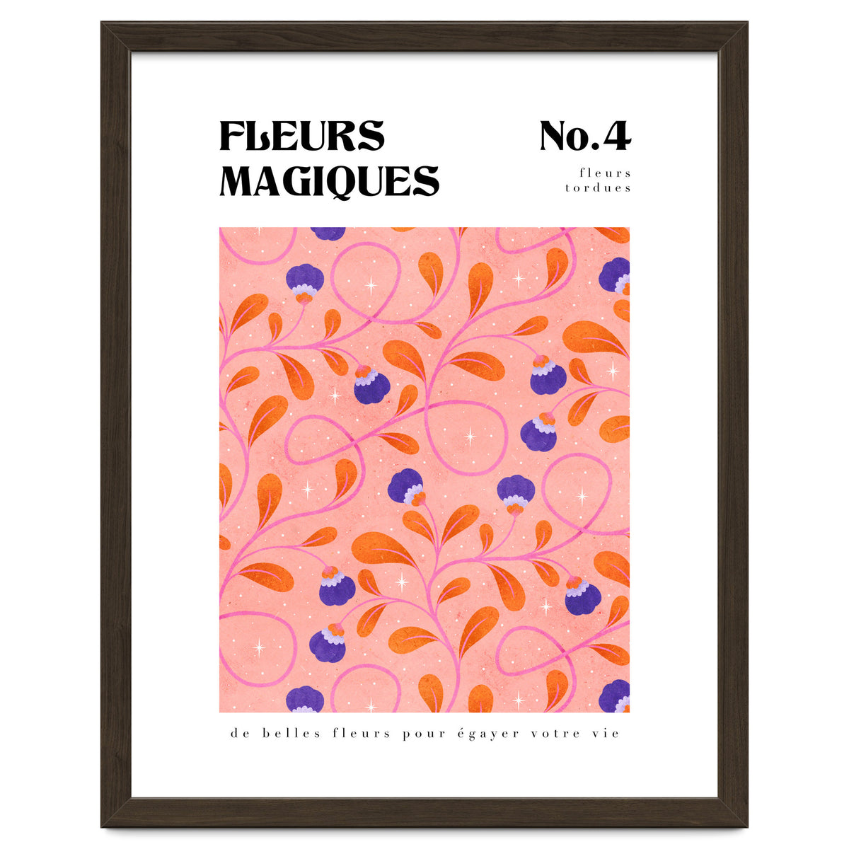 Magical Flowers No.4 Twisty Florals