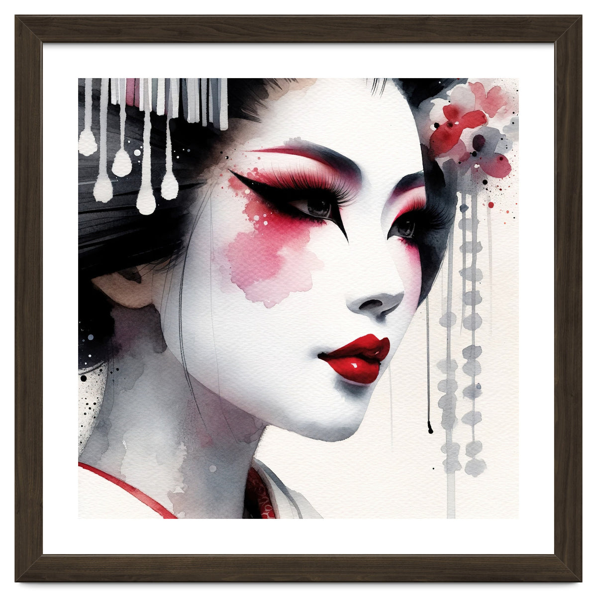 Porcelain Bloom Modern Geisha