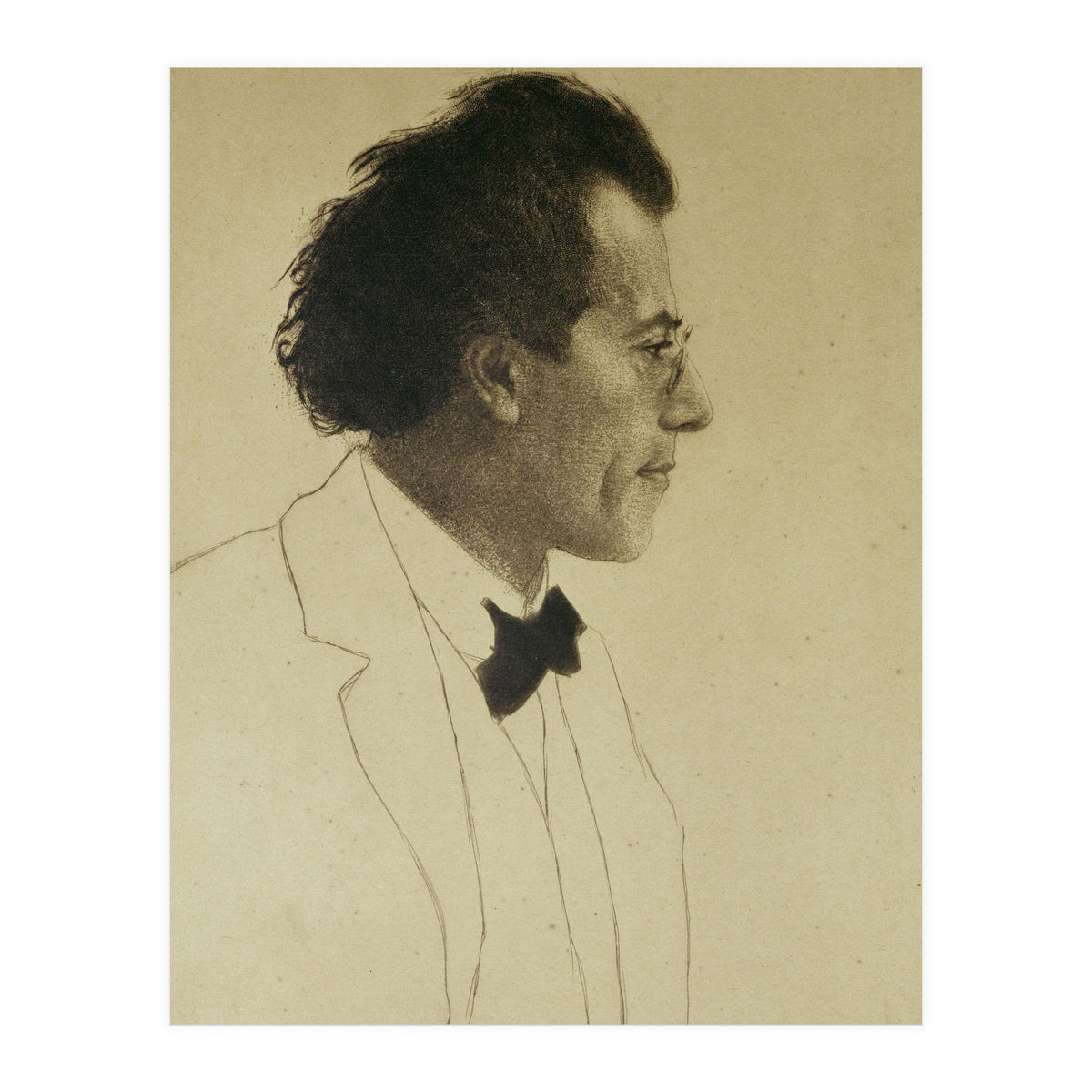gustav mahler. (Print Only)