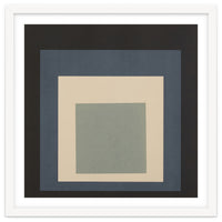 JOSEF ALBERS - HOMAGE TO THE SQUARE BEIGE GREY BLACK HIGH RESOLUTION