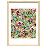 Frosty Florals || #society6 #decor #buyart thumbnail