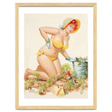 Beautiful Chubby Girl In The Garden thumbnail