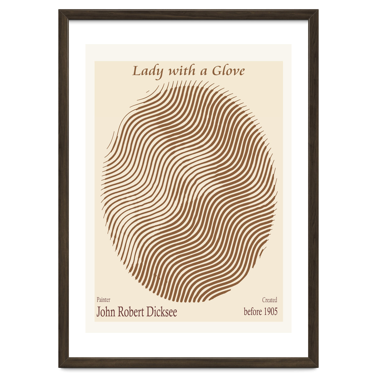 Lady With A Glove – John Robert Dicksee (before 1905)