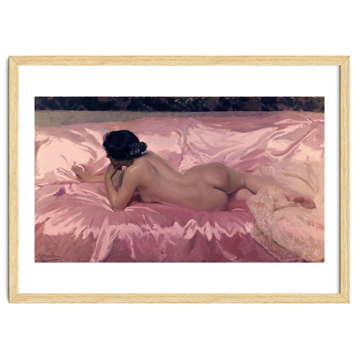 'Nude Woman', 1902, Oil on canvas, 106 x 186 cm.