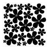 Black Flowers Pattern (Print Only) thumbnail