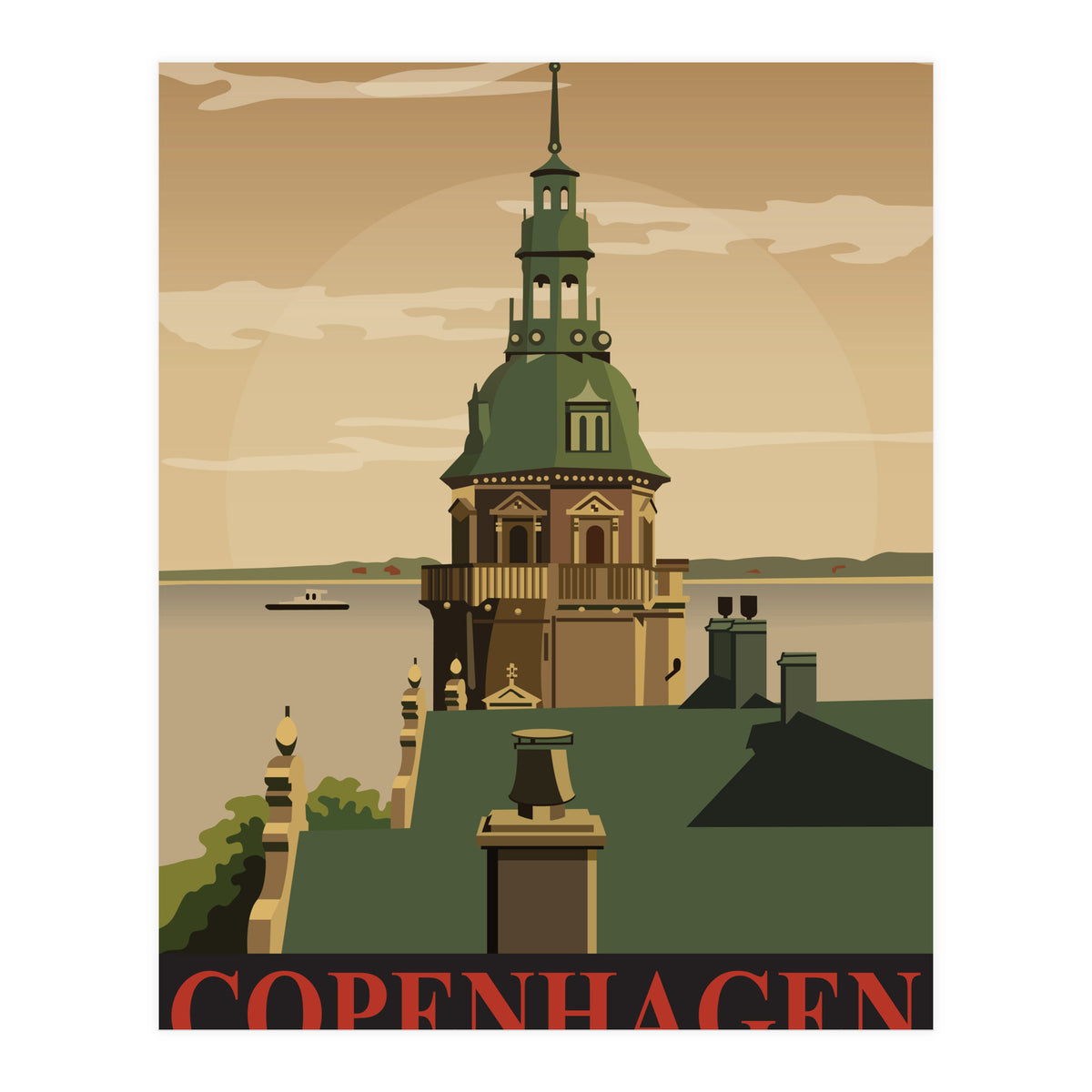 Denmark, Copenhagen (Print Only)