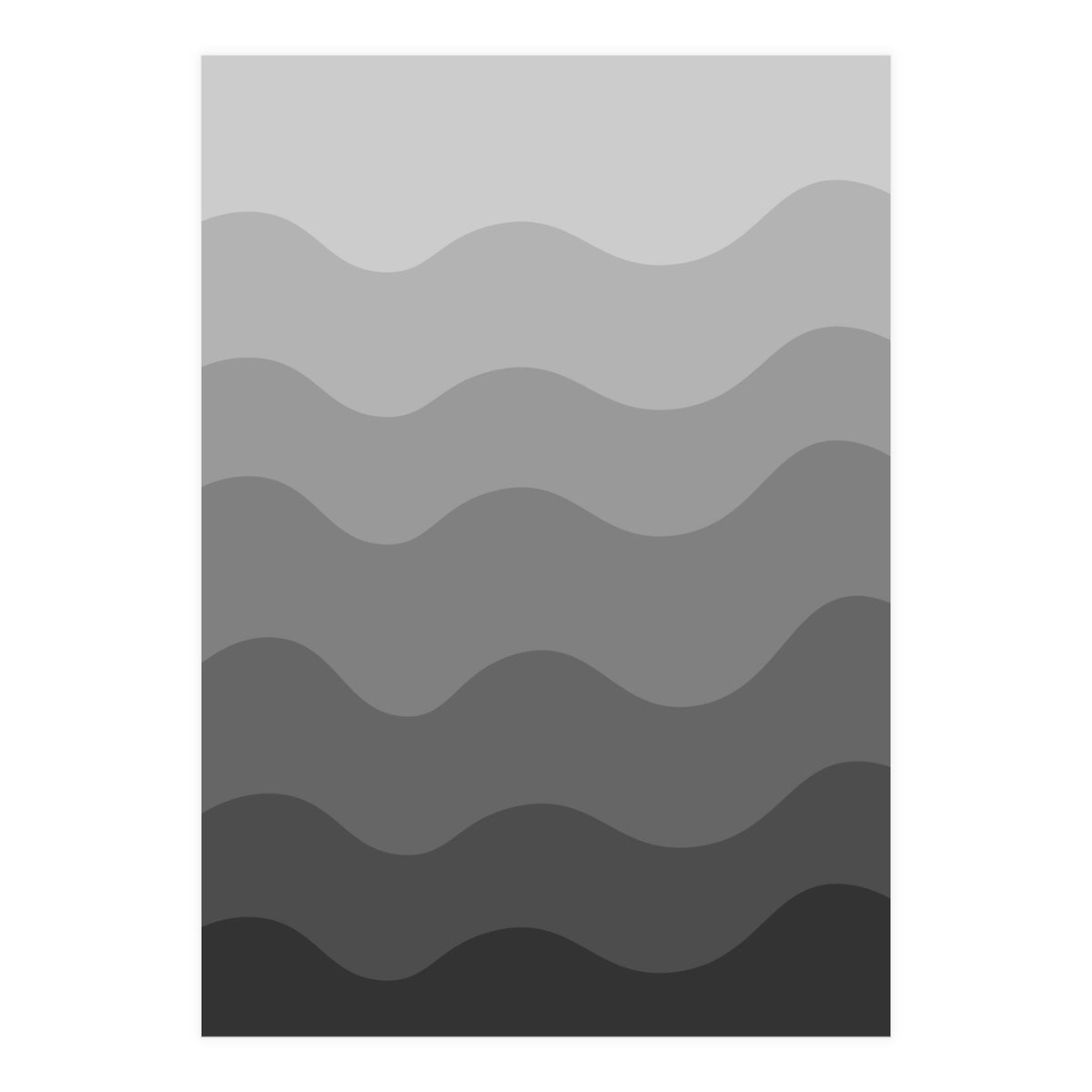Grey gradient design (Print Only)