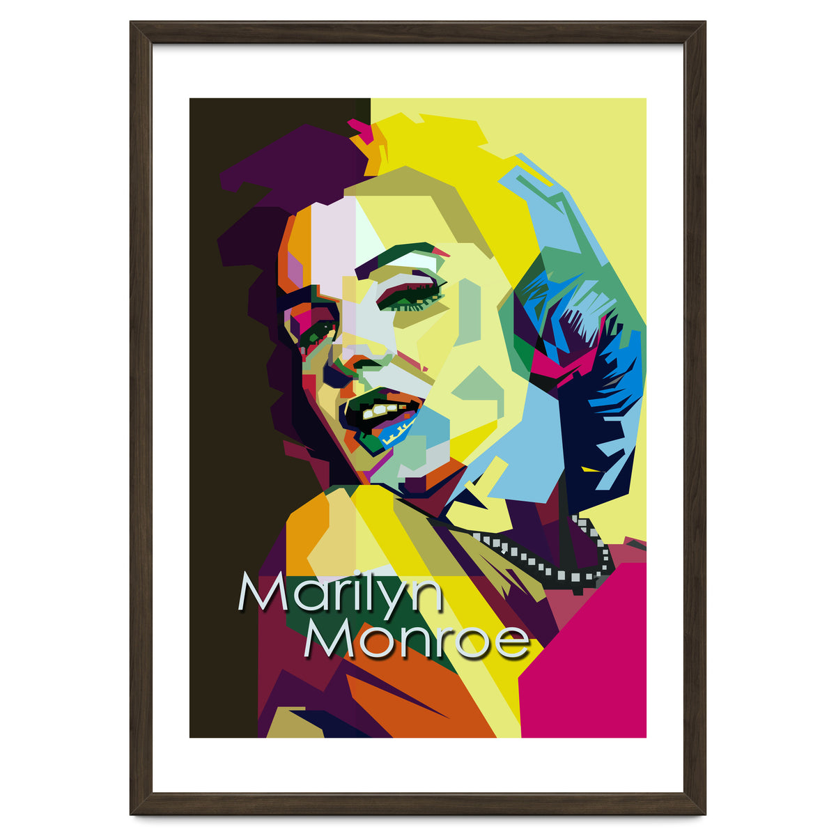 Marilyn Monroe Beauty Actress Pop Art Wpap