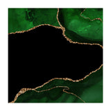 Green & Gold Agate Texture 04  (Print Only) thumbnail