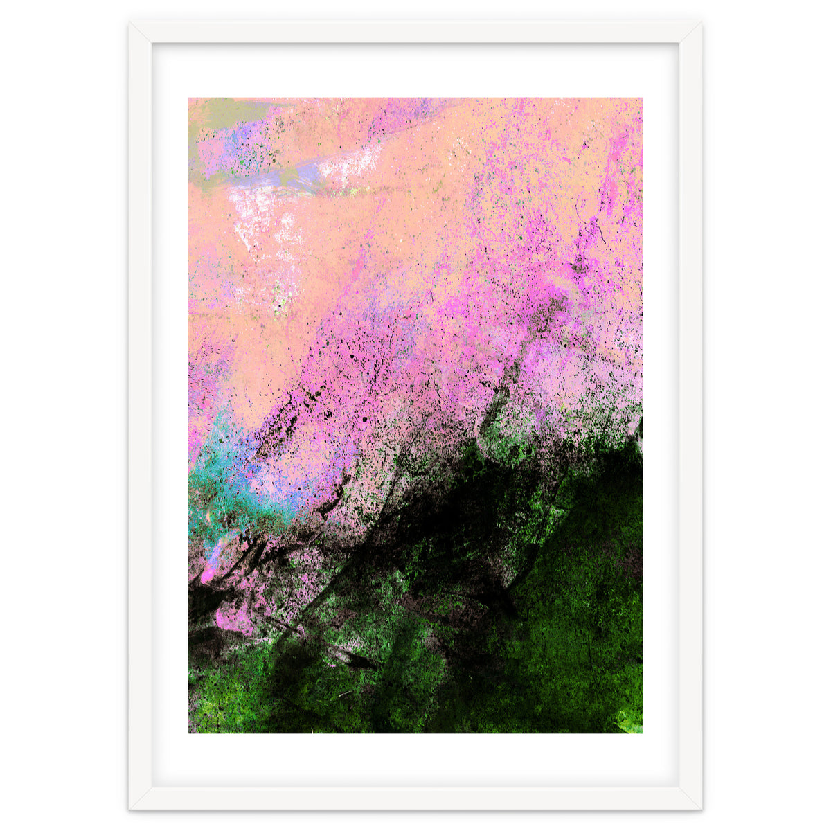 Abstract Summer Day - Portrait