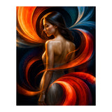 The Beauty of a Woman in an Exotic Pose (Print Only) thumbnail