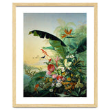 Fleurs exotique, 1836 Exotic flowers from tropical countries. Canvas, 162 x 121 cm. thumbnail
