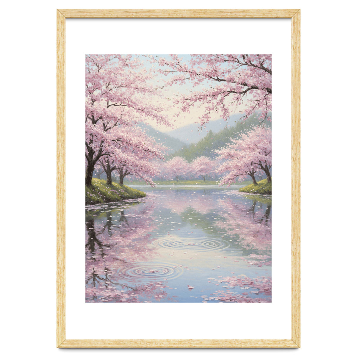 Ephemeral Spring Ripples