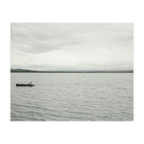 A boy pedaling the Board on the Lake - Iceland (Print Only) thumbnail