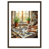 Cozy Kitchen Oil Painting thumbnail