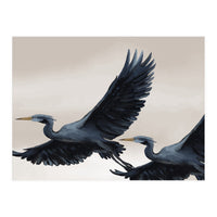 Migrating Herons (Print Only)