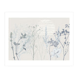 Plant based calming atmosphere soft blue (Print Only) thumbnail