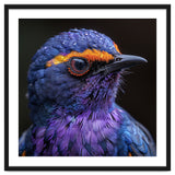 Close Up Portrait Of A Vibrant Exotic Bird thumbnail