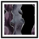 Black & Silver Glitter Agate Texture 02 thumbnail