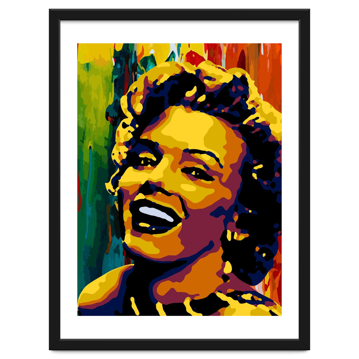 Marilyn Monroe Colorful abstract 2