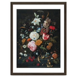 Jan Davidsz. de Heem (Utrecht, 1606-Amberes, 1683/4). Flowers in a glass Vase with Fruit (ca. 166... thumbnail