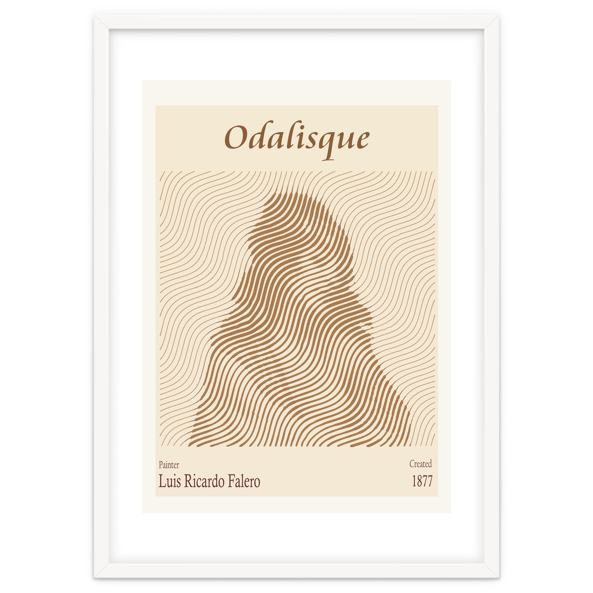 Odalisque (1877) – Luis Ricardo Falero (spanish, 1851 – 1896)