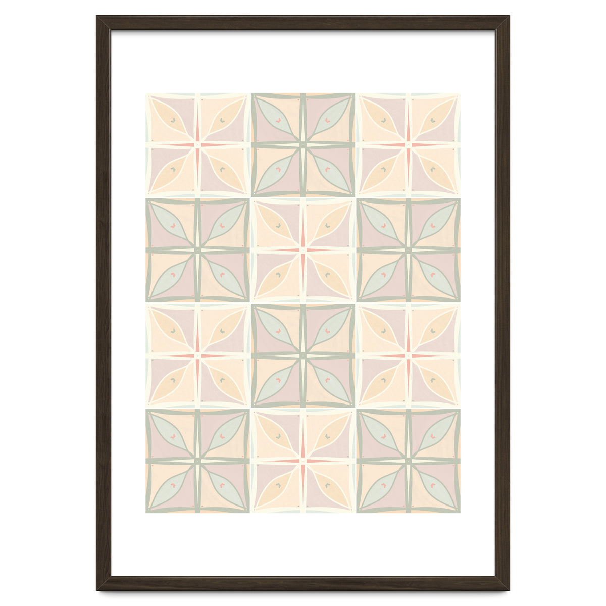 Old Style Pastels Kitchen Tiles