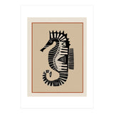 Striped Seahorse II (Print Only) thumbnail