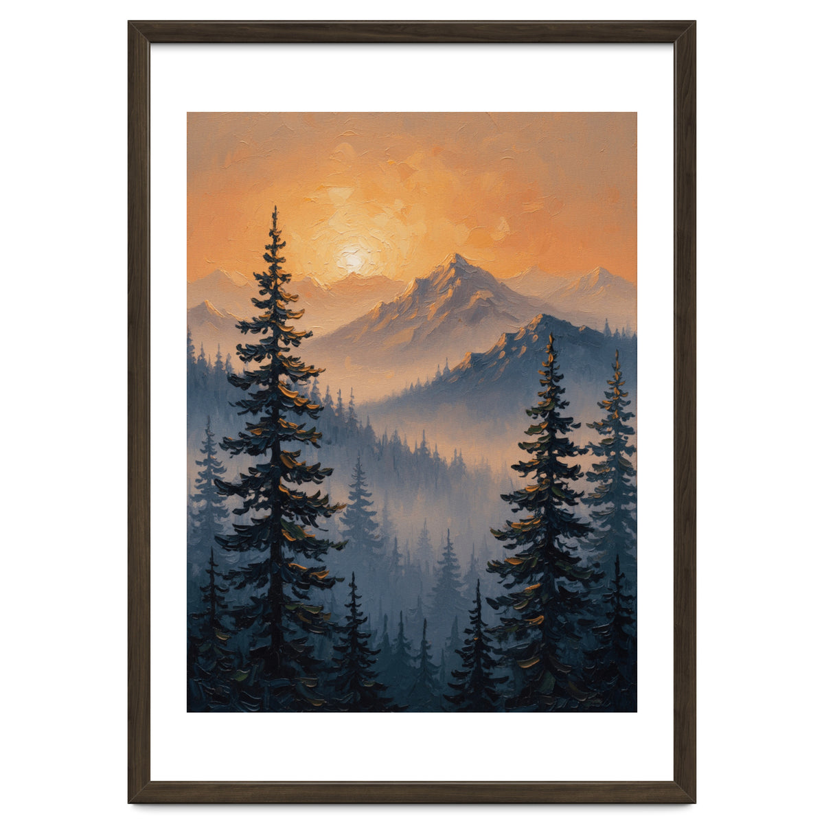 Ethereal Alpine Glow