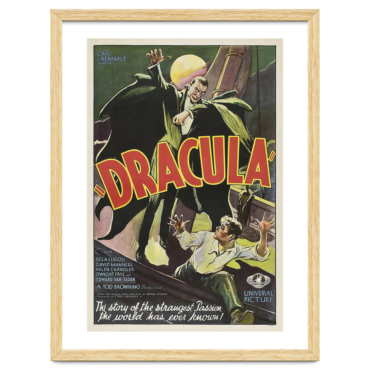 DRACULA (1931), directed by TOD BROWNING.