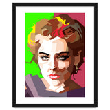 Sharon Stone Actress Movie Retro Illustration thumbnail